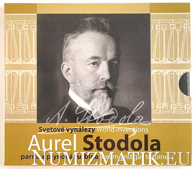 Sada mincí Slovenskej republiky 2019 - Aurel Stodola svetové vynálezy