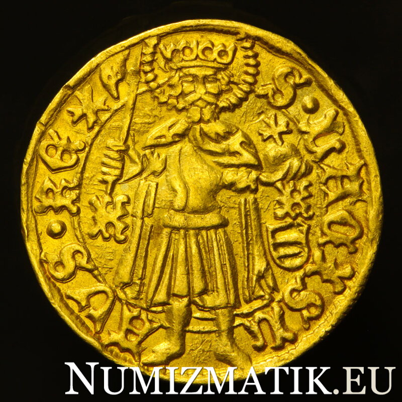Matthias Corvinus - Goldgulden K-K shield