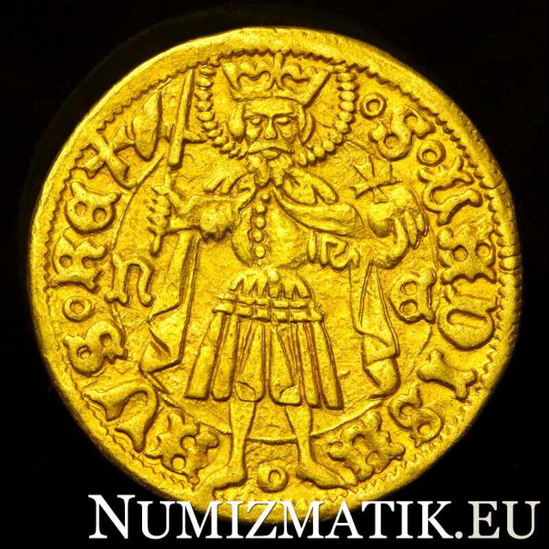 Matej Korvín - dukát bez letopočtu n-e