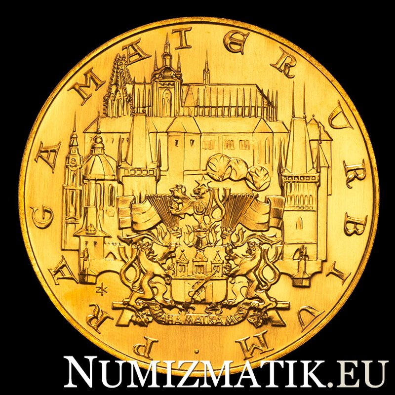 ČSSR - 10 dukát Karola IV. 1978