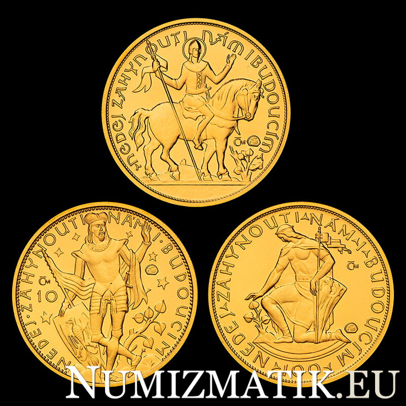 Dukáty Sv. Václava, E. Hrbek, J. Fojtík, L. Beneš, J. Sláma, Z. Dvořák