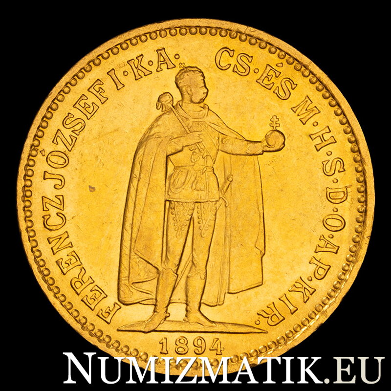 František Jozef I. - 10 Koruna 1894 KB