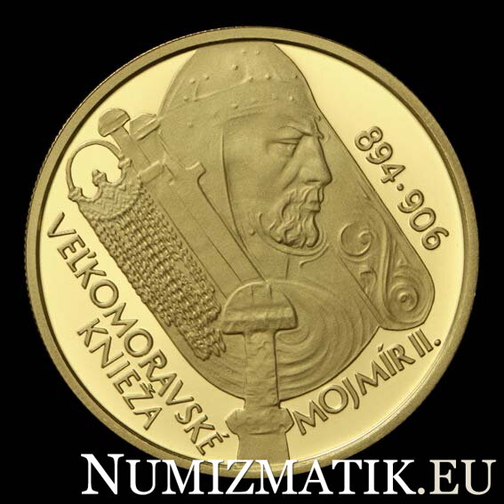 5000 Sk/2006 - Mojmír II. - ruler of Great Moravia