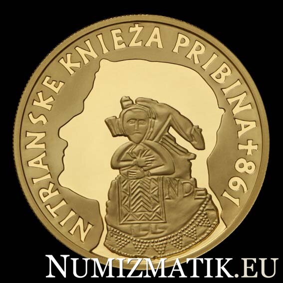 100 Euro/2011 - Prince Pribina – 1150th anniversary of the death