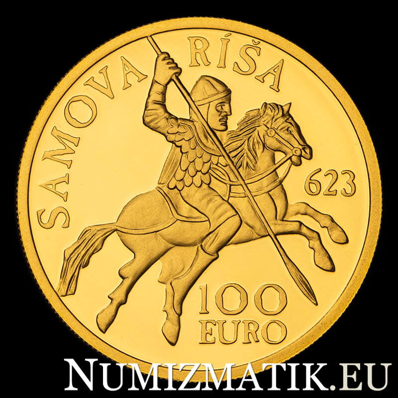 100 EURO/2023 - 1400th anniversary of the establishment of Samo’s Empire