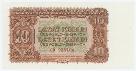 10 Kčs/1953 séria CD