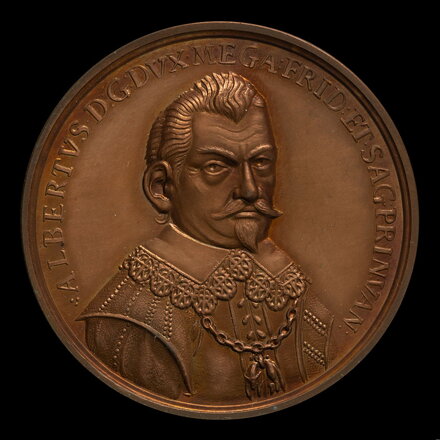 Albrecht z Valdštejna - 300. výročie zavraždenia 1934/2014 - Cu medaila