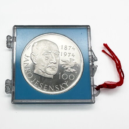 Janko Jesenský 1874 - 1974 - PROBA, silver medal - Z. Kolářský