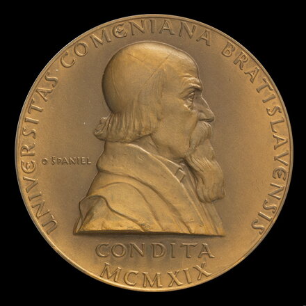 Univerzita Komenského v Bratislave, bronzová medaila O. Španiel