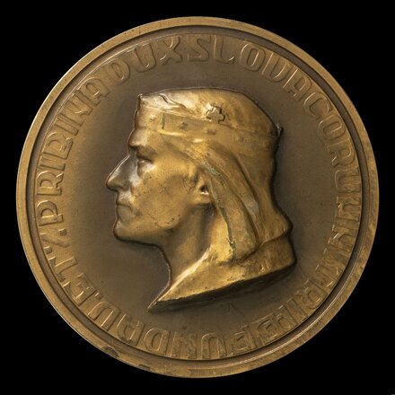 Pribinove slávnosti v Nitre 833 - 1933, bronzová medaila - Ján Koniarek