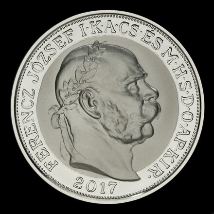 Francis Joseph I. - 100 korona 2017 silver medal