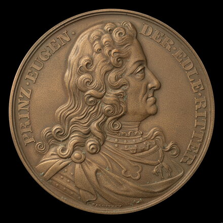 Princ Eugen Savoyský - Odhalenie pomníka - AE medaila 1865/1914 HMA