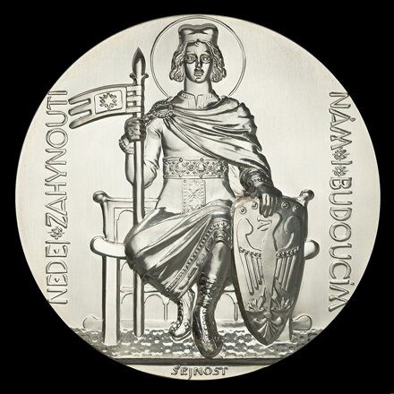 Dokončenie stavby chrámu sv. Víta 1929/2017 - strieborná medaila (Ag 800/1000) - J. Šejnost