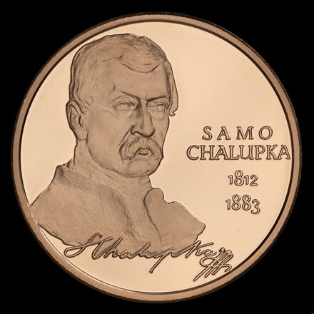 Samo Chalupka - Štúrovci - strieborná medaila - Mgr. art. Martin Sabol