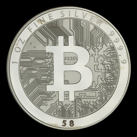 Bitcoin - strieborná medaila