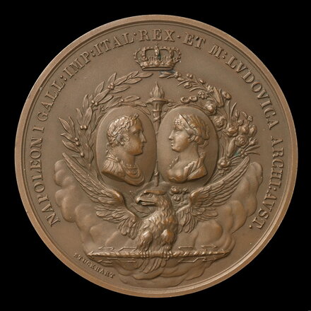 France - Napoleon I. 1811 - Novam Accipe Spem Orbis - bronze medal