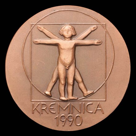 II. medzinárodné sympózium medailí - tombaková medaila - I. Minčeva