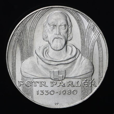100 Kčs/1980 - Petr Parléř - 650. výročie narodenia