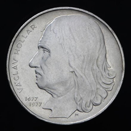 100 Kčs/1977 - Václav Hollar - 300. výročie úmrtia