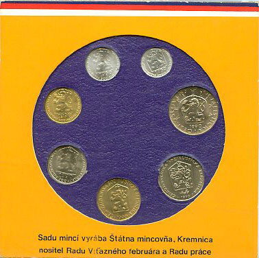 Coin set -  CSSR 1990
