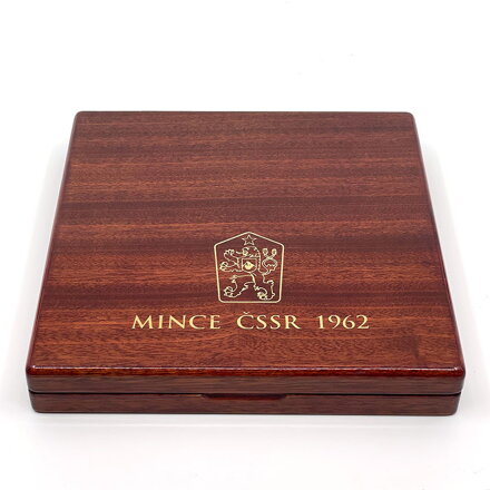 Mince ČSSR 1962 - súbor replík proof