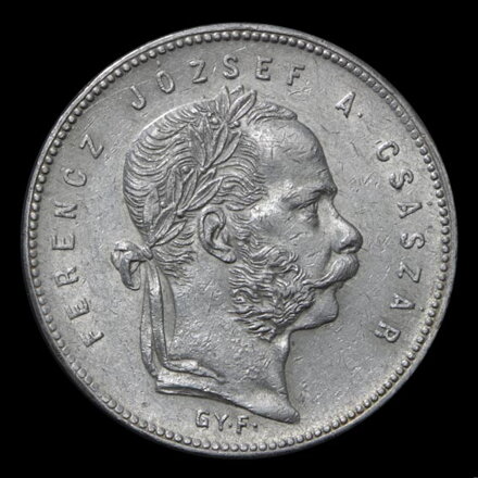 František Jozef I. - 1 Forint 1868 GY.F.