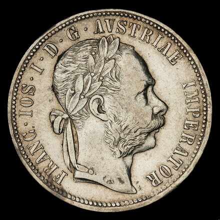 František Jozef I. - 1 Florin 1880 bz