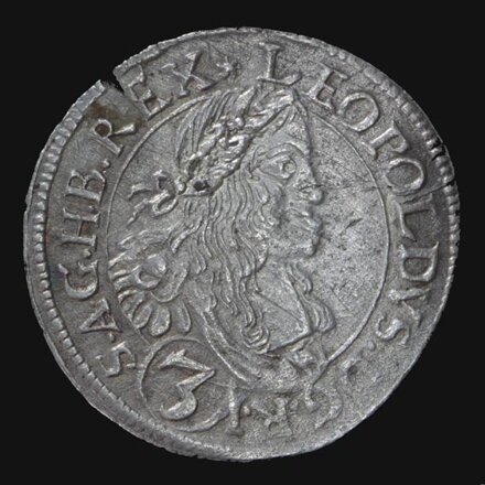 Leopold I. - 3 grajciar 1665 NG