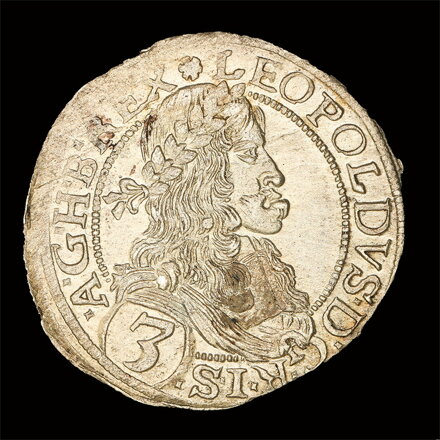 Leopold I. - 3 grajciar 1670 Viedeň