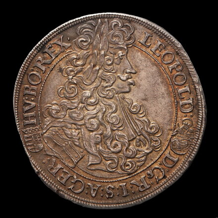 LEOPOLD I. - 1/2 thaler 1703 KB 