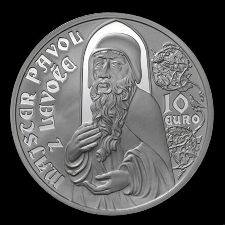 10 EURO/2012 - Majster Pavol z Levoče