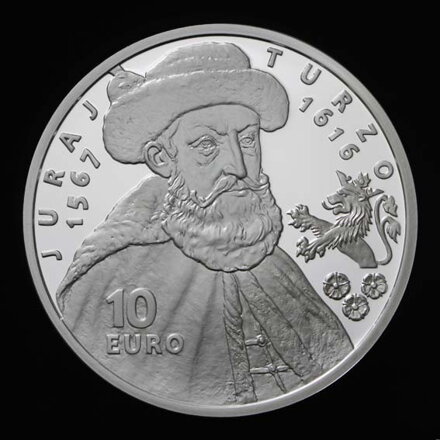 10 EURO/2016 - Juraj Turzo - 400. výročie úmrtia