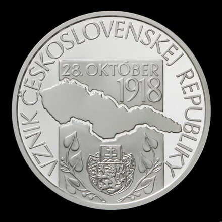10 EURO/2018 - 100. výročie vzniku Československej republiky