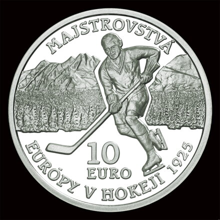 10 EURO/2025 - Majstrovstvá Európy v hokeji - 100. výročie prvého medzinárodného športového turnaja na území SR