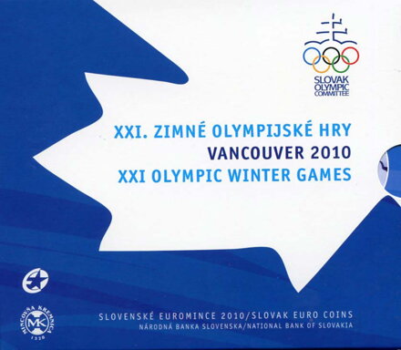 Sada mincí Slovenskej republiky 2010 - XXI. ZOH Vancouver 2010