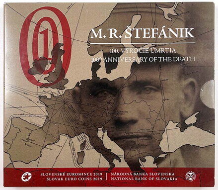 Sada mincí Slovenskej republiky 2019 - M.R. Štefánik 100. výročie úmrtia