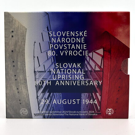 Sada mincí Slovenskej republiky 2024 - Slovenské národné povstanie - 80. výročie vypuknutia