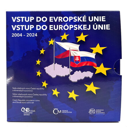 Sada mincí SR a ČR 2024 - Vstup do Európskej únie - 20. výročie