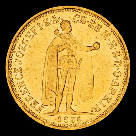 František Jozef I. - 10 Koruna 1906 KB 