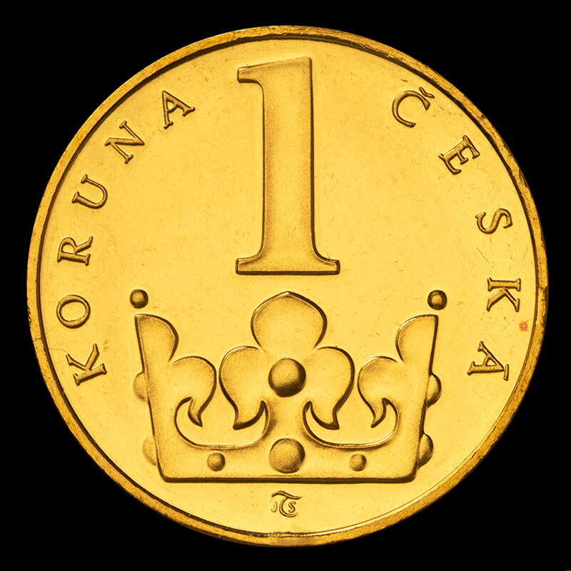 Koruna česká, 1. výročie otvorenia Českej mincovne v Jablonci n. N. 1. 7. 1994