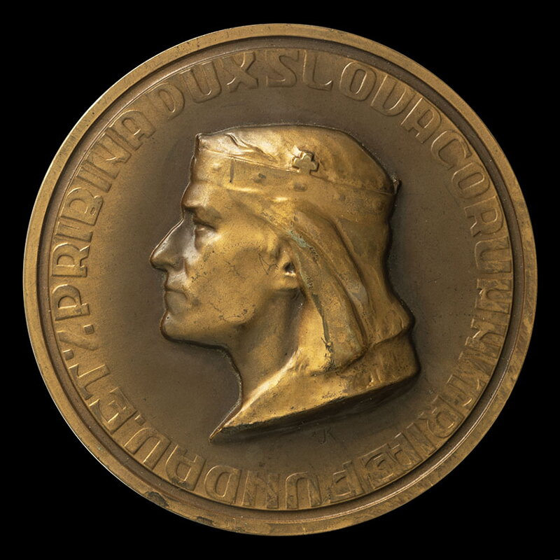 Pribinove slávnosti v Nitre 833 - 1933, bronzová medaila - Ján Koniarek