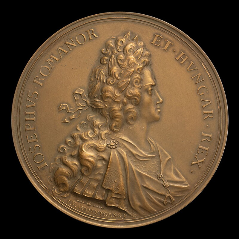 Joseph I. - For the construction of Schönbrunn Palace - AE medal 1700/1914 HMA