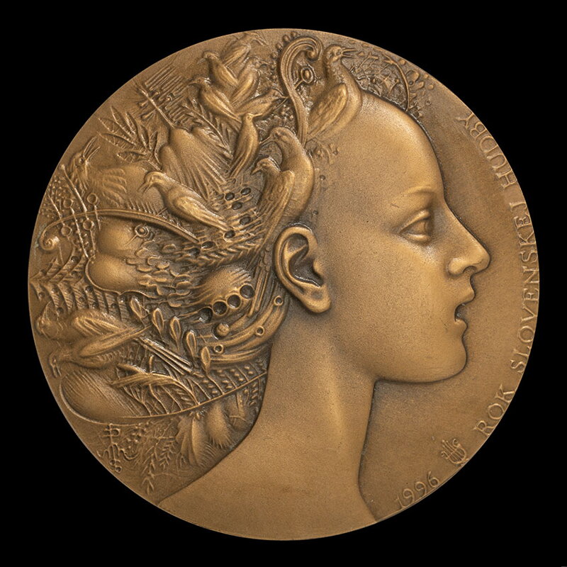 Year of Slovak Music 1996 - AE Medal - M. Polonský