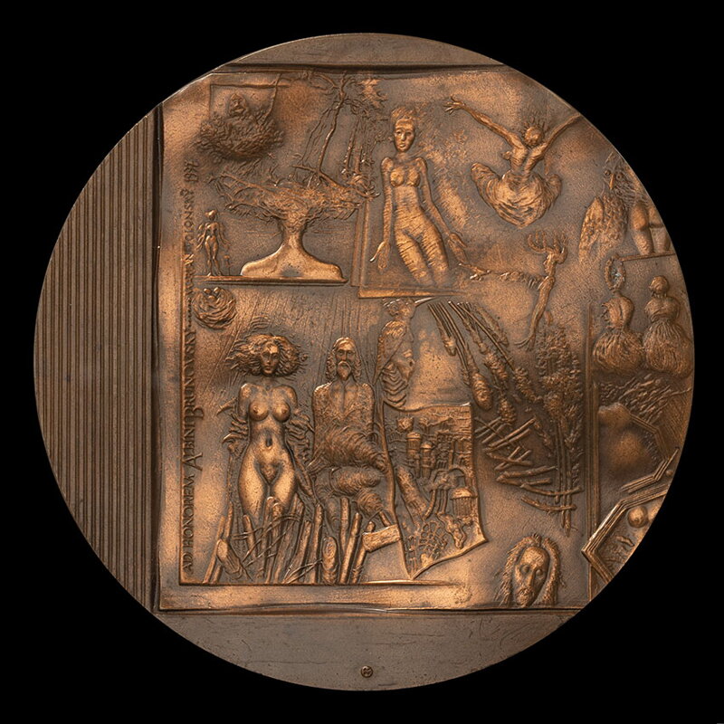 Ad Honorem Albín Brunovský - AB Albín Brunovský 1935 - 1997 - Cu medaila - M. Polonský