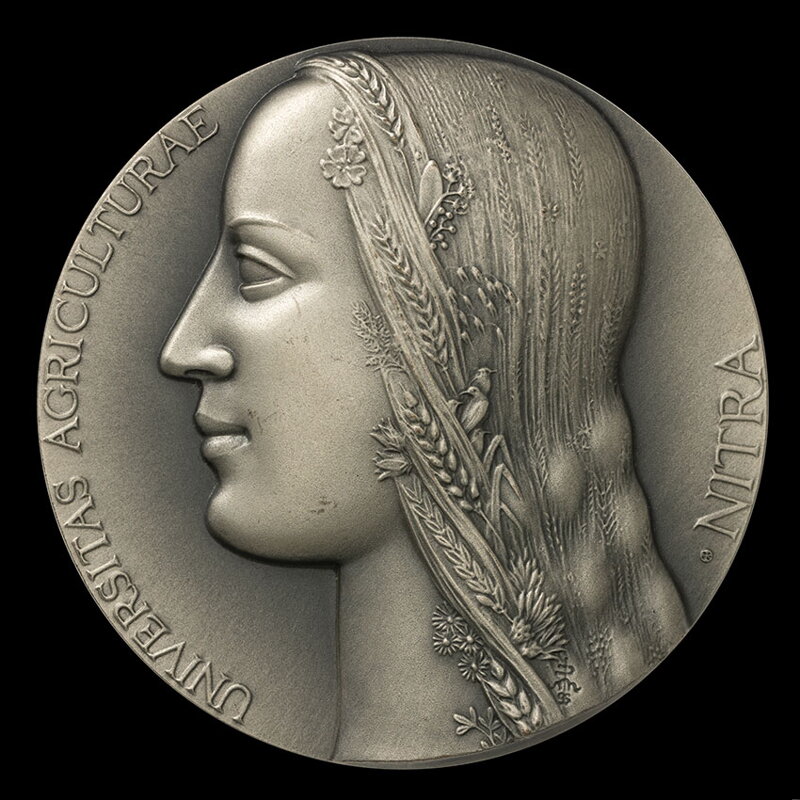 Vysoká škola poľnohospodárska (SPU) v Nitre  - AE medaila - M. Polonský