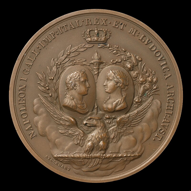 France - Napoleon I. 1811 - Novam Accipe Spem Orbis - bronze medal