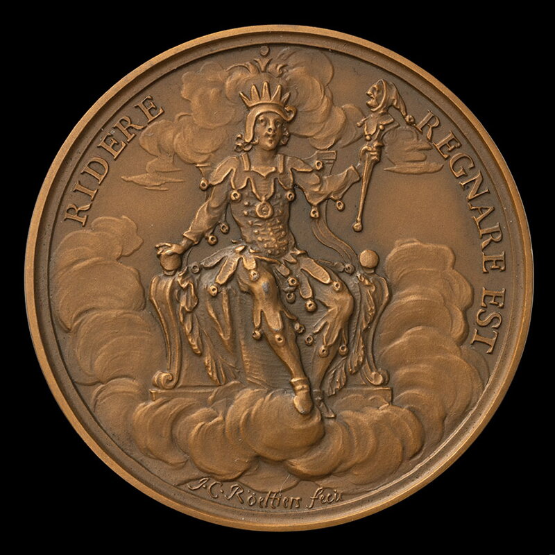France - Regiment de la Calotte/John Law Satirical Bronze Medal