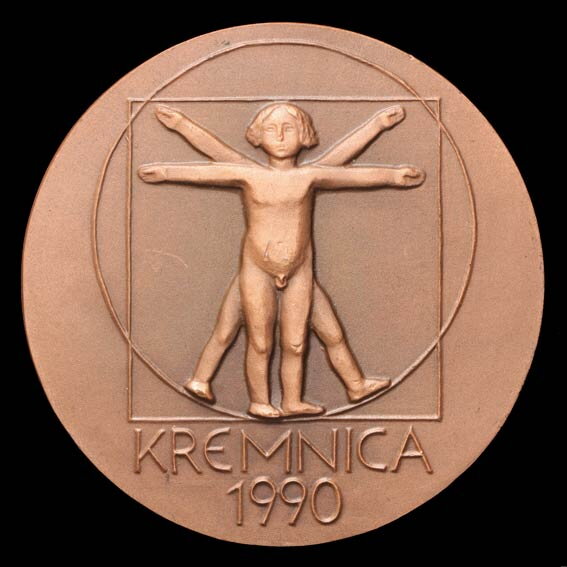 II. medzinárodné sympózium medailí - tombaková medaila - I. Minčeva