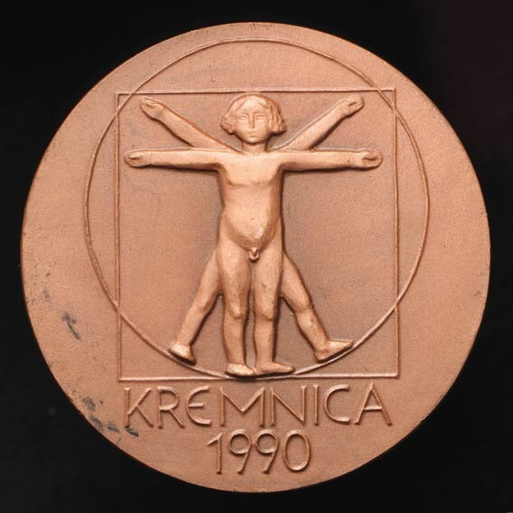 II. medzinárodné sympózium medailí - tombaková medaila - I. Minčeva