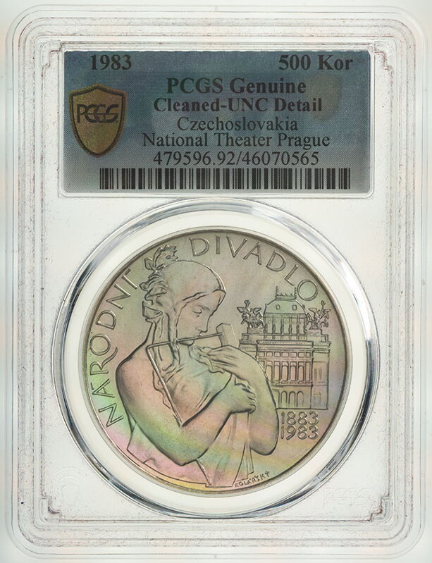 500 Kčs/1983 -  National theatre - 100th anniversary of the opening